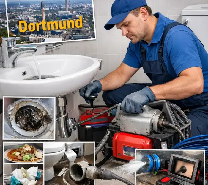 Abflussreinigung in Dortmund – Ihr zuverlässiger Partner bei verstopften Abflüssen